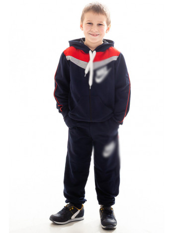Детский спорт.костюм АВЕНИР д/мальч. (т.синий+красный)