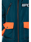 Зимняя куртка ФОСС д/мальч. (бутылочный/оранжевый)