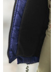Зимняя куртка для для  девочки Делия (малина+синий) 