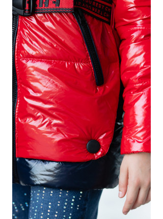 Куртка КИАРА демисезонная (красный)