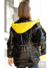 8944-1 Куртка МОНАКО демисезонная(черный/желтый)