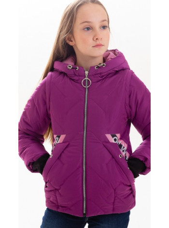 куртка демисезонная Гала цвет фиолетовый