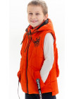 Куртка-жилет Пайпер демисезонная д/мал (оранжевый)