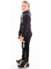 Детский спорт. костюм РАИС д/мальч (черный+серый)